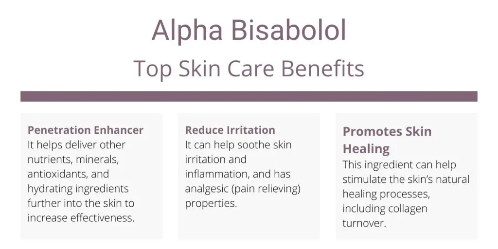 alpha bisabolol skin benefits