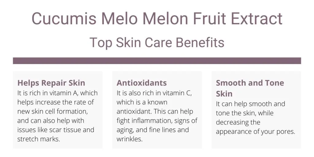 top melon extract skin benefits