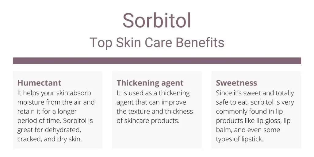 Sorbitol top skin care benefits and uses