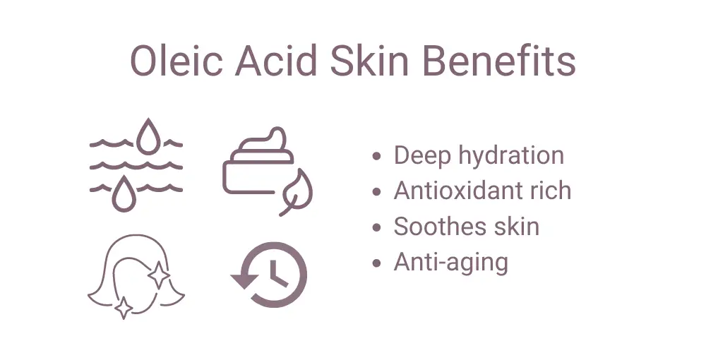 oleic acid skin benefits