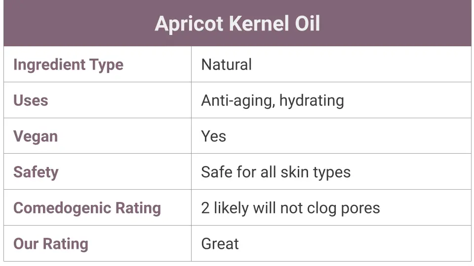 Prunus Armeniaca Kernel Oil