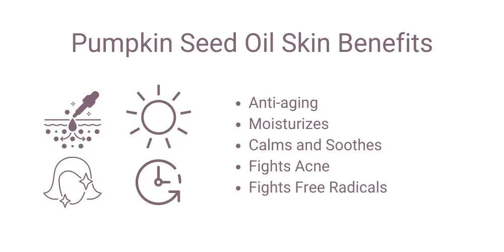 Pumpkin seed oil benefits for skin