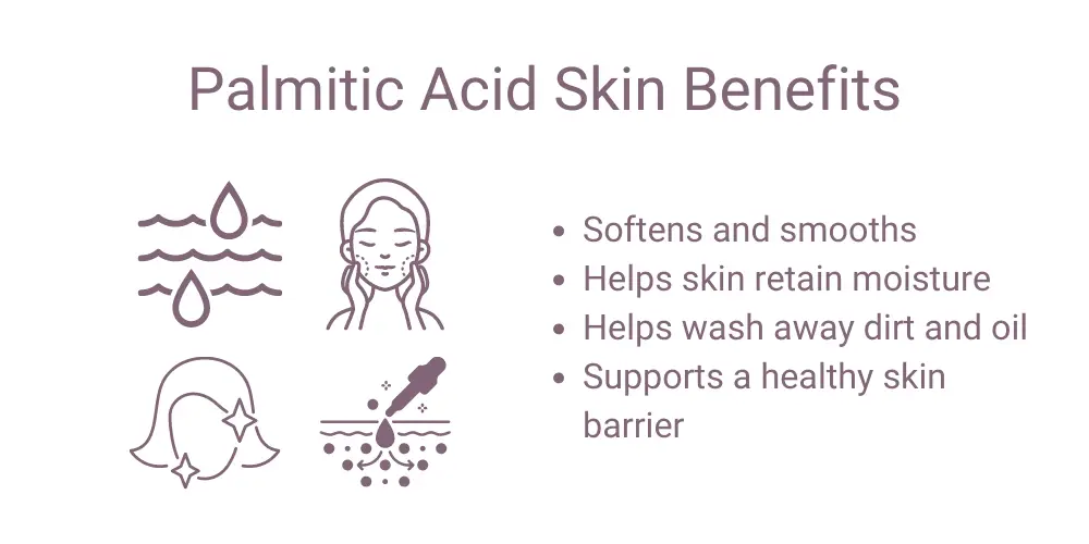 Palmitic Acid Skin Benefits