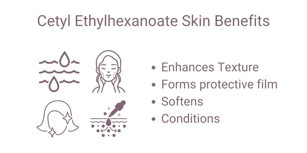 Cetyl Ethylhexanoate Skin Benefits