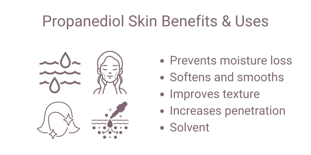 Propanediol skin benefits and uses